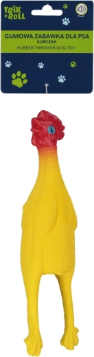 Jouet en caoutchouc pour chien – poulet