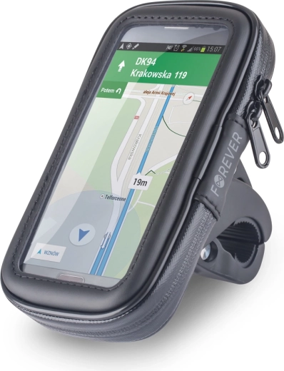 Forever fietshouder BH-100 XL voor telefoon 5,7" zwart