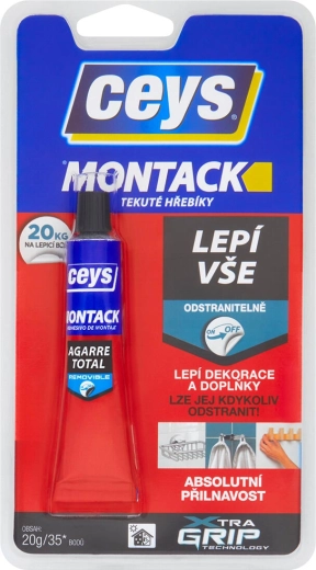 Mounting Adhesive 20 g CEYS MONTACK – liquid nails, removable