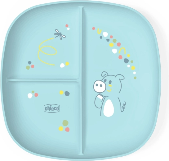 Chicco verdeeld bord blauw 12m+