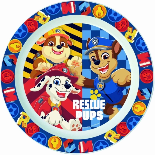 Paw Patrol Plastic Plate 22 cm