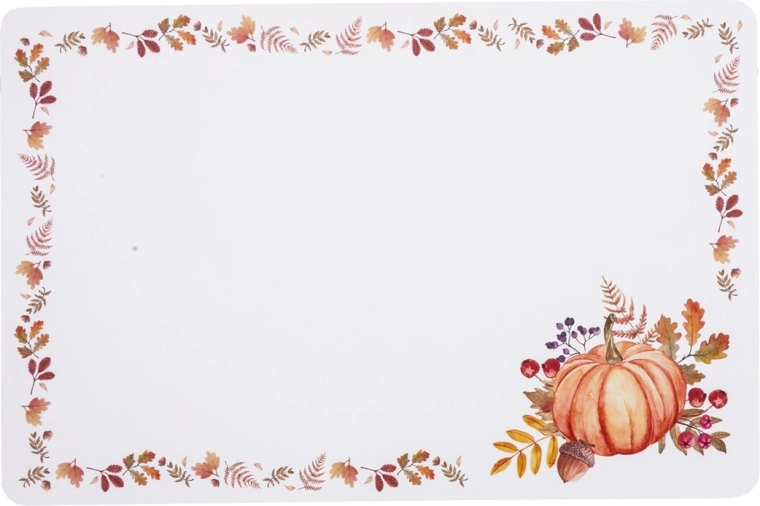 Set de table en plastique Automne 43 × 28 cm - 1 pièce