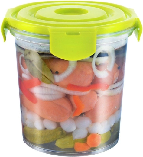 Récipient de marinade avec ressort 1,8 l, 16 × 16,5 cm