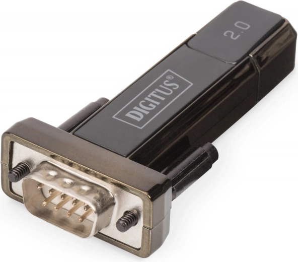 Adaptateur USB 2.0 vers RS232 (DB9) avec câble USB 80 cm