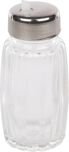 Glass jar for liquid seasonings 50 ml with stainless steel top