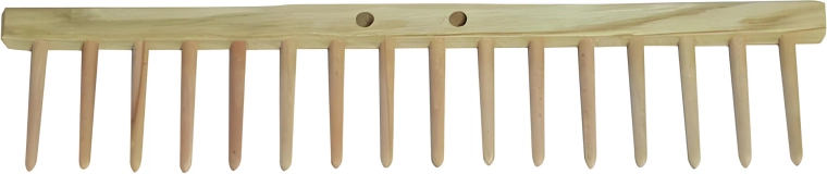 Harkenkam met 16 tanden – hout, zonder steel