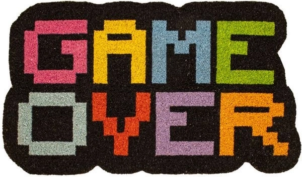 Paillasson en coco Game Over