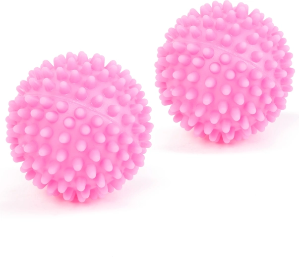 Dryer balls, pink, 2 pcs