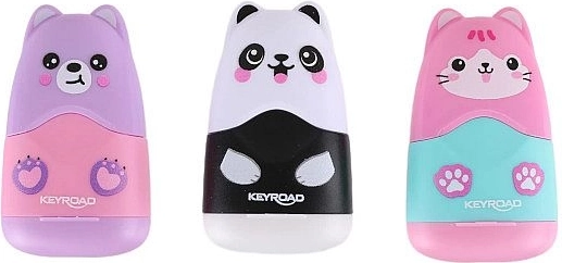 2-in-1 Sharpener with Animal Designs and Eraser