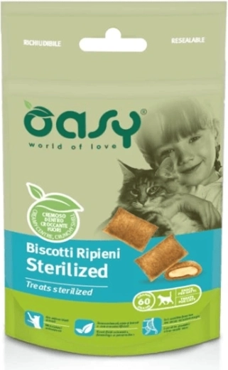 Oasy treats for neutered cats 60 g
