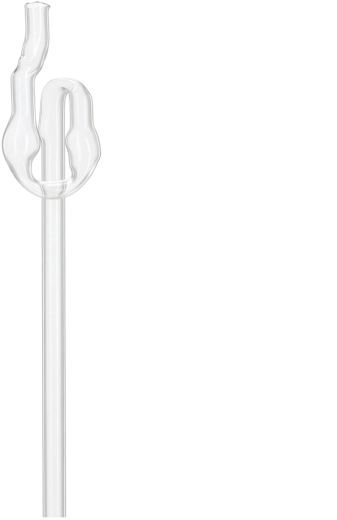 Bonde de fermentation en verre 8 mm pour la fermentation maison