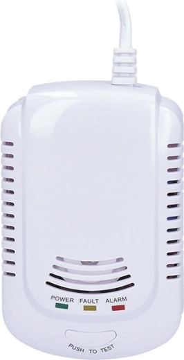 Solight detector voor lekkage van brandbare gassen met batterijback-up
