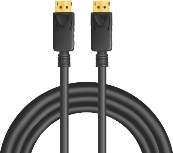 DisplayPort-kabel 8K 60 Hz en 4K 120 Hz, 5 m, zwart