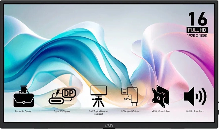 MSI PRO MP165 E6 moniteur portable 15,6" Full HD IPS