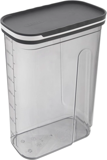Dispenser container for dry foods GREY 4 l