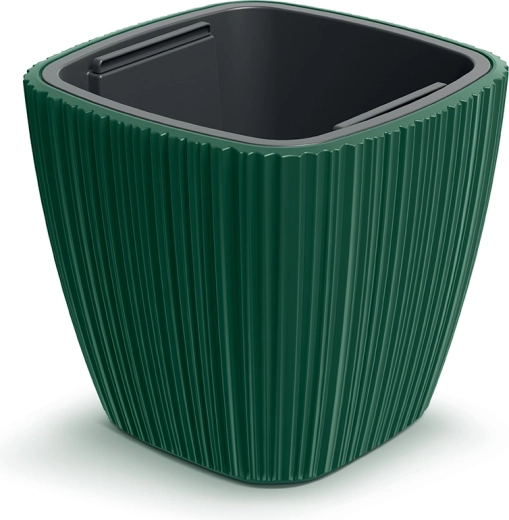 ORO Planter 39 cm dark green