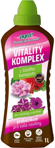 Agro Vitality Complex for Geraniums and Surfinias – Probiotic 1 l