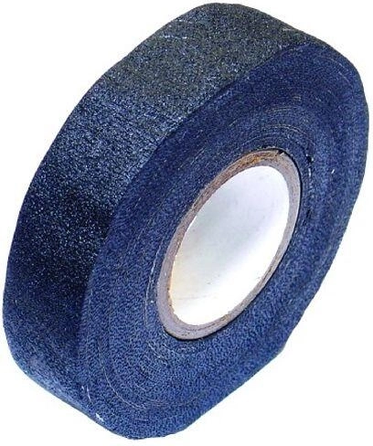 Textielen isolatietape 19 mm × 10 m, zwart