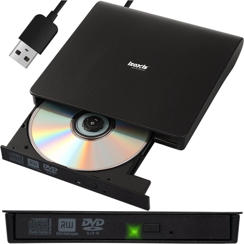 Externe CD/DVD-drive met brander Izoxis