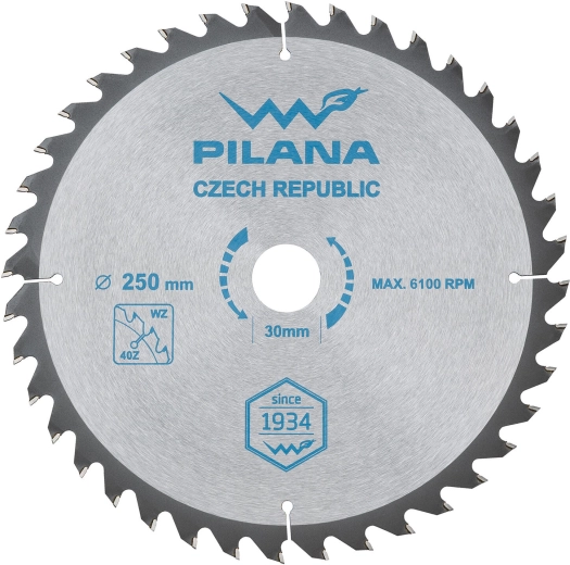 Lame de scie PILANA SK 5255 WZ 250 mm, 40 dents