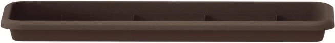 Sous-plateau pour jardinière Universa 56,7 cm marron