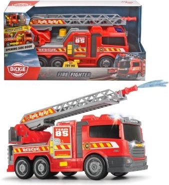 Brandweerauto met geluid- en lichteffecten 36 cm