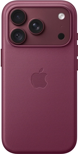 Étui Apple TechWoven avec MagSafe pour iPhone 18 Pro – mûre rubis