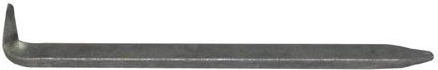 Metselaars-haak voor in de muur 80 mm 4 × 4 (5 stuks)
