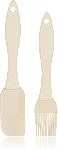 CULINARIA keukenset – siliconen spatel en bakkwast