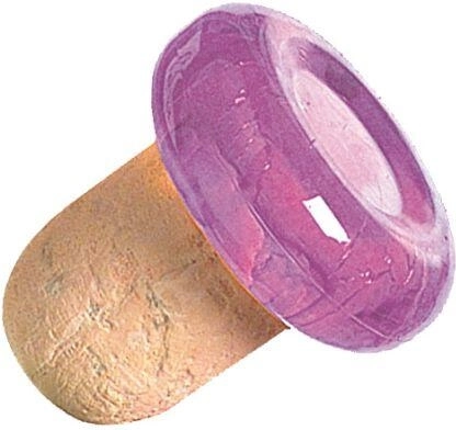 Bouchons de bouteilles en liège, assortiment de couleurs (3 pcs)