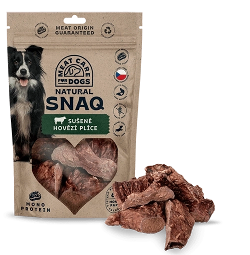 Dried Beef Lungs for Dogs 200 g DOG SNAQ