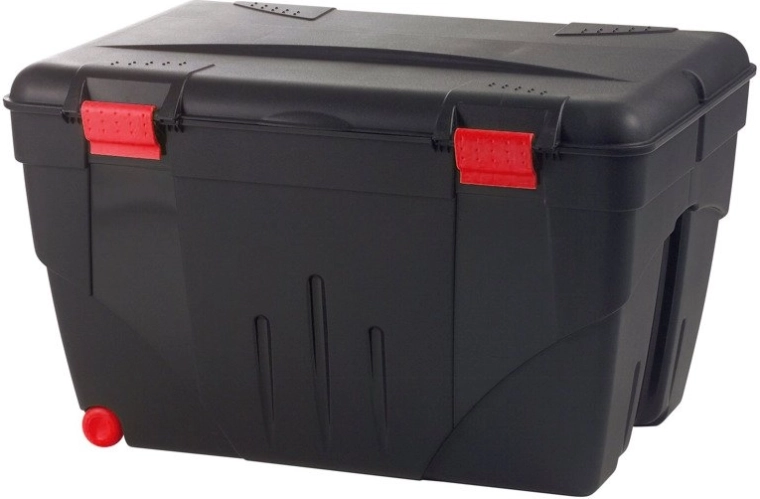 Coffre de rangement universel 200 L noir