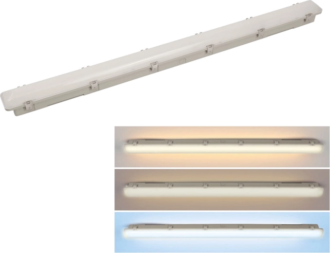 Solight LED-stofbestendige armatuur 40 W 4800 lm 3CCT 120 cm Lifud