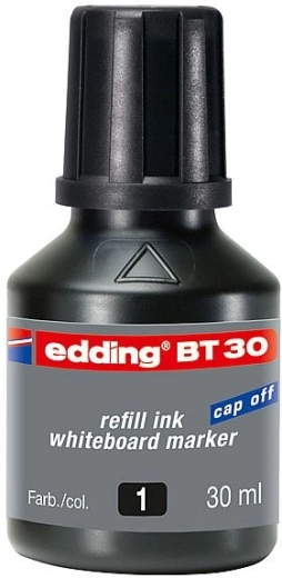 Ink for Edding whiteboard markers, black 30 ml