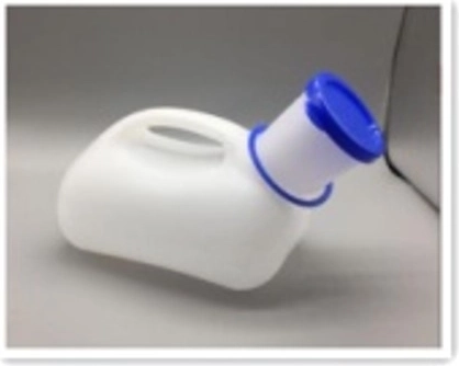 Urinal masculin portable (bouteille à urine) avec poignée - 1 pièce
