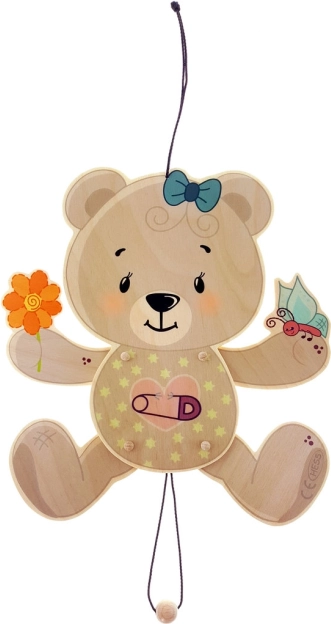 Hess Hanging Movable Bear