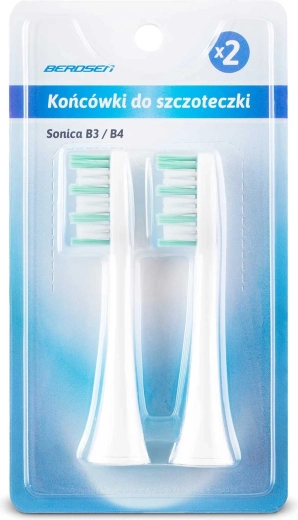 Têtes de rechange pour brosse à dents sonique Berdsen, 2 pièces