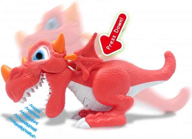 Junior Megasaurus interactieve speelgoed licht geluid Dragon-i Toys