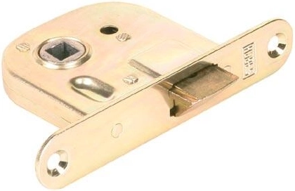Serrure à encastrer d’intérieur 72/60 gauche, zinc blanc