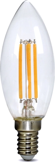 Solight retro LED-kaarslamp E14 4 W 3000 K 440 lm