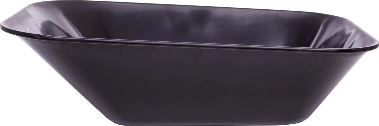 Benne pour brouette de chantier 60 l noire emboutie