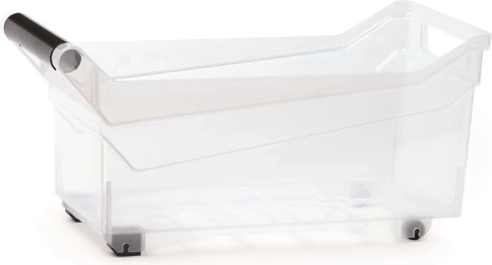 Kunststof opbergbox met wieltjes 10 l NUK, transparant
