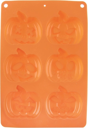 Moule en silicone pour muffins et biscuits Halloween 25 × 18 × 3 cm