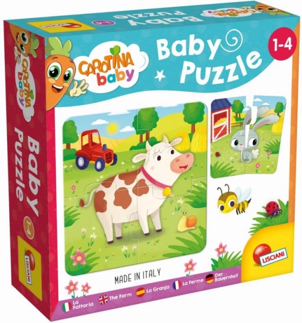 Carotina Baby Puzzle Boerderij