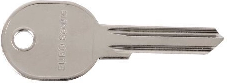 Ébauche de clé RICHTER EURO SECURE pour cylindre