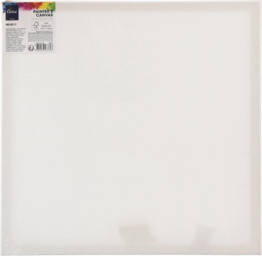 Toile à peindre sur châssis 40 × 40 cm (carré)