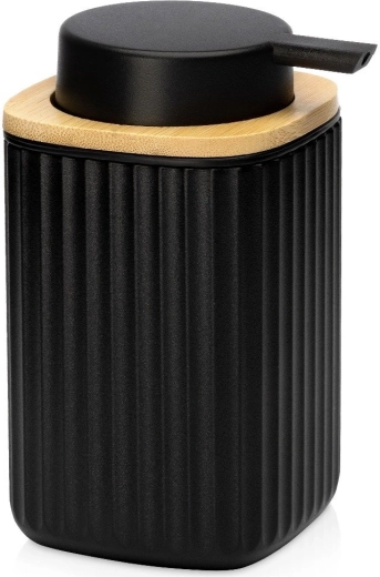 Vilde zwarte dispenser voor vloeibare zeep 300 ml