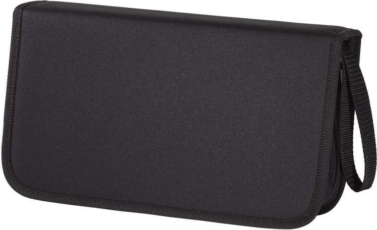 Nylon CD Case, 104 Discs, Black