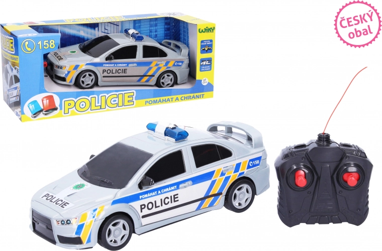 RC auto Politie Tsjechië met afstandsbediening 23 cm