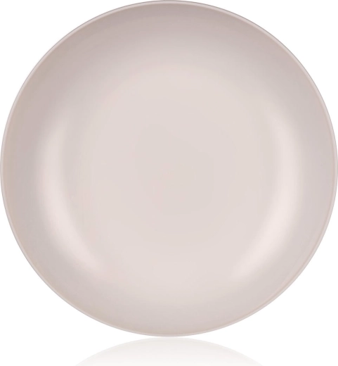 Assiette creuse 22 cm Culinaria Latte, plastique